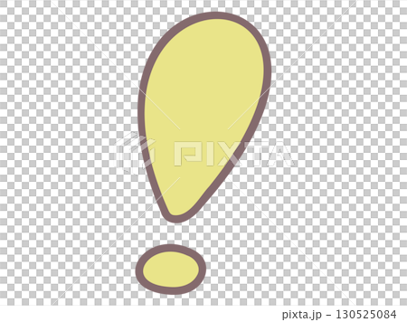 Simple illustration of a yellow exclamation mark Simple illustration of a yellow exclamation mark 130525084