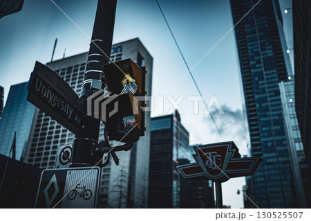 交差点の夜明け（トロント） 130525507