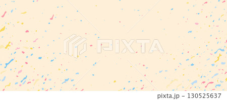 Pink yellow blue 2d pattern. Pastel sky with splashes of pastel-colored paint Pink yellow blue 2d pattern. Pastel sky with splashes of pastel-colored paint 130525637