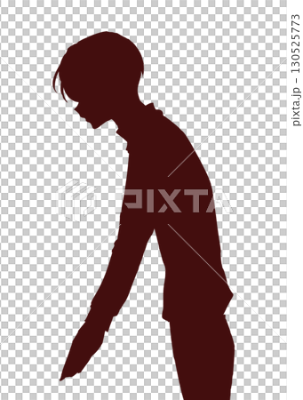 Silhouette of a man offering his hand Silhouette of a man offering his hand 130525773