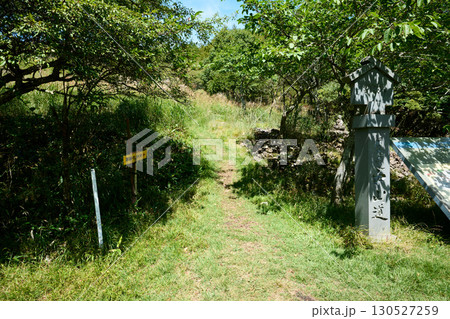 三峰山の登山道 130527259