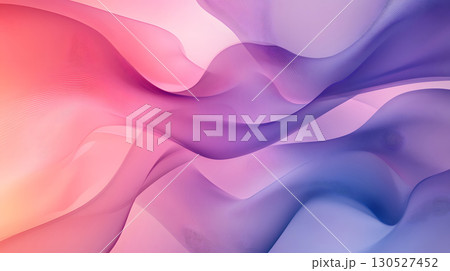 Smooth flowing gradient background with pastel tones and soft curves. Perfect for web design, posters, and presentation visuals. 130527452
