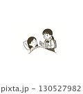 母親の看病をする女の子 3 130527982