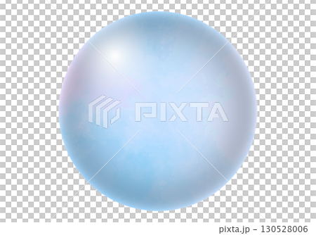 Sphere with gradient pattern (blue) 130528006
