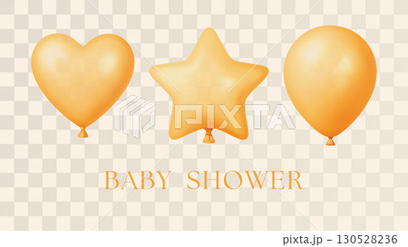 3d Yellow Balloon Birthday Party Vector Baby Shower Background Realistic Happy Helium Star Heart Love Baloon Card Set 3d Yellow Balloon Birthday Party Vector Baby Shower Background Realistic Happy Helium Star Heart Love Baloon Card Set 130528236