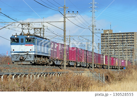 武蔵野線 東川口-東浦和 JR貨物 EF65-2075(新鶴見) 武蔵野線 東川口-東浦和 JR貨物 EF65-2075(新鶴見) 130528555