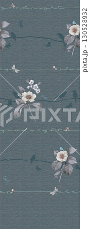 Varied Floral and Whimsical Patterned Decorative Paper Assortment Varied Floral and Whimsical Patterned Decorative Paper Assortment 130528932