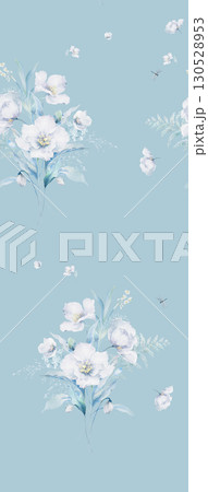 Varied Floral and Whimsical Patterned Decorative Paper Assortment 130528953