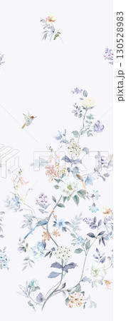 Varied Floral and Whimsical Patterned Decorative Paper Assortment 130528983