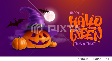 Happy Halloween Greeting Banner Template Happy Halloween Greeting Banner Template 130530063