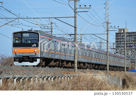 武蔵野線 東川口-東浦和 JR東日本 205系 M16編成(幕張) 武蔵野線 東川口-東浦和 JR東日本 205系 M16編成(幕張) 130530537