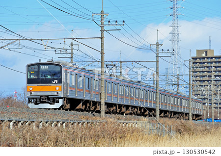 武蔵野線　東川口－東浦和　JR東日本　205系　M12編成（幕張） 130530542