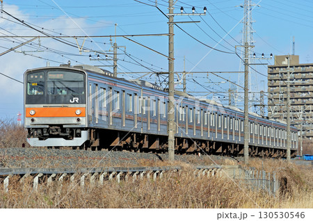 武蔵野線　東川口－東浦和　JR東日本　205系　M33編成（幕張） 130530546