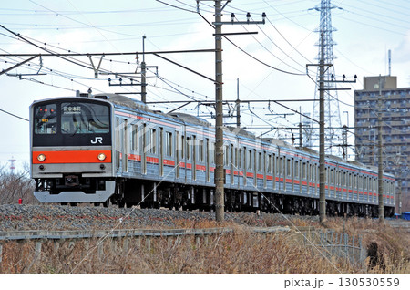 武蔵野線　東川口－東浦和　JR東日本　205系　M51編成（幕張） 130530559