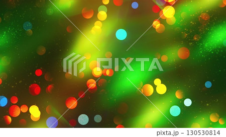 Bokeh with lights. Computer generated 3d render 130530814