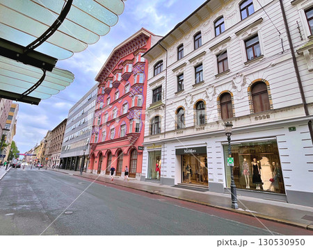 Detail of Vurnik house or the Cooperative Business Bank building,Ljubljana Detail of Vurnik house or the Cooperative Business Bank building,Ljubljana 130530950