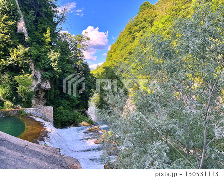 Near Waterfall in Jajce(nature), Bosnia and Herzegovina Near Waterfall in Jajce(nature), Bosnia and Herzegovina 130531113