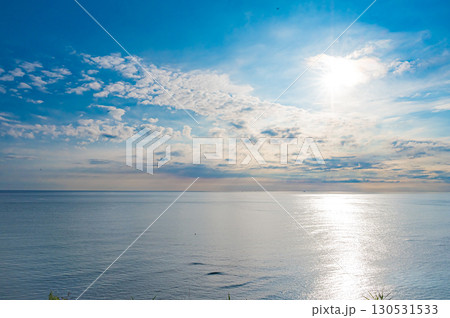 北海道・滝瀬海岸の昼の美しい海岸風景 北海道・滝瀬海岸の昼の美しい海岸風景 130531533