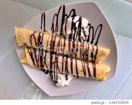 Sweet pancake 130532654