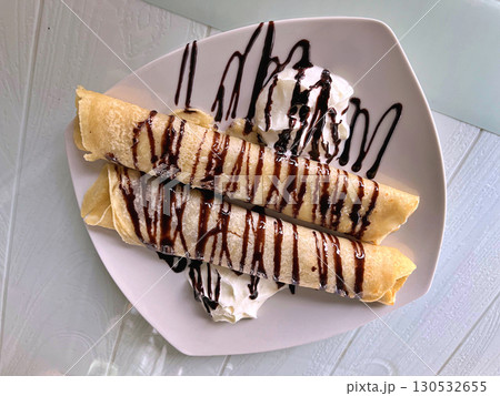 Sweet pancake 130532655