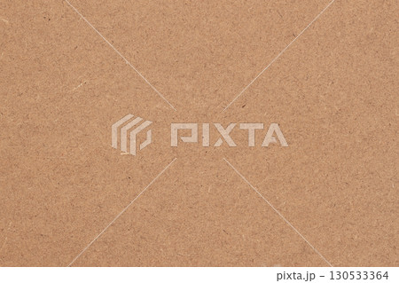 Minimal brown paperboard texture with natural fiber and flat recycled surface. Concept of sustainability, raw simplicity, eco-friendly material 130533364