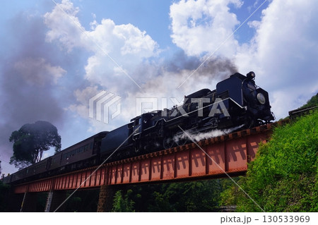 SLやまぐち号　D51　1384 130533969