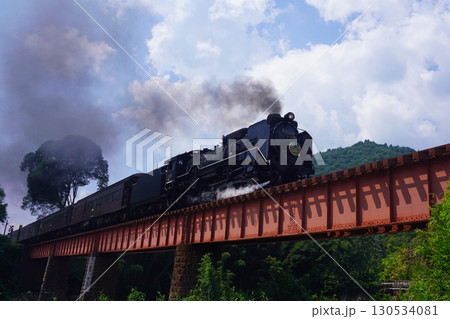 SLやまぐち号　D51　1374 130534081