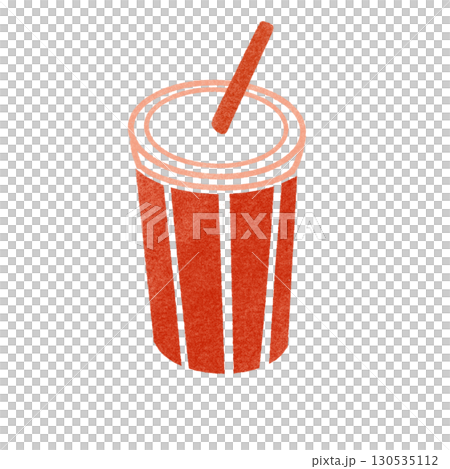 郵票風格的飲料插圖 郵票風格的飲料插圖 130535112