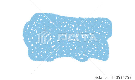 Wavy chalk texture organic textbox frame in light blue creates an abstract box background. Rectangle sketch label offers unique hand drawn text space, ideal for creative patch or decorative Wavy chalk texture organic textbox frame in light blue creates an abstract box background. Rectangle sketch label offers unique hand drawn text space, ideal for creative patch or decorative 130535755