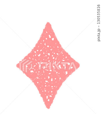 Pink crayon magic firework star sketch with flare and shine. Spark symbol as hand drawn icon. Graphic element with magical style for festive backgrounds and holiday decor. 130535816
