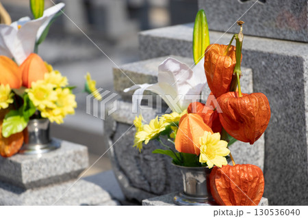 墓参り 130536040