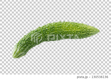 One bitter melon on a transparent background (png) One bitter melon on a transparent background (png) 130536136
