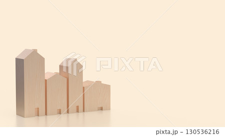 The Wood House for property concept 3d Rendering. The Wood House for property concept 3d Rendering. 130536216