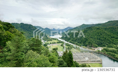 福島県南会津郡只見町の田子倉ダム 130536731
