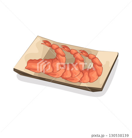 Illustration of shrimp 130538139