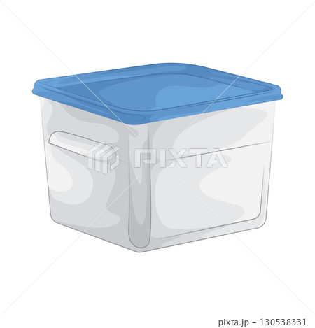 Illustration of food container Illustration of food container 130538331