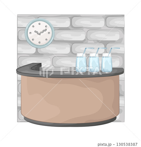 Illustration of Bar Table 130538387