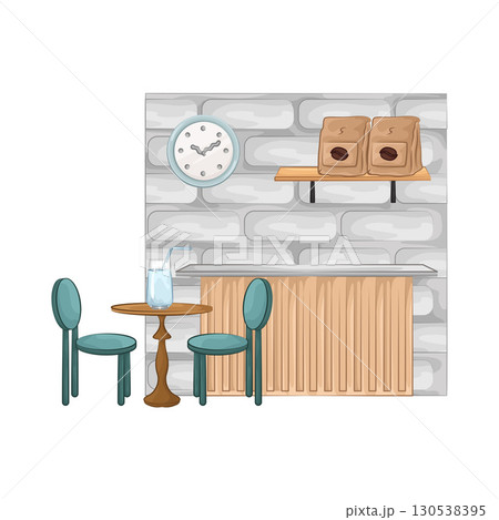 Illustration of Bar Table 130538395