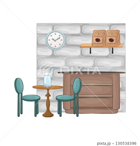 Illustration of Bar Table 130538396