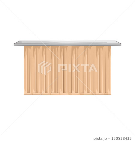 Illustration of Bar table Illustration of Bar table 130538433