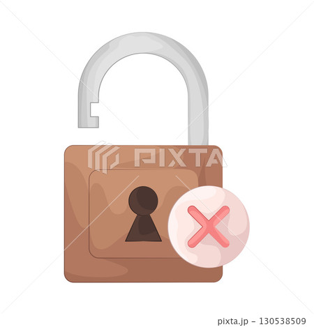 Illustration of unlock 130538509