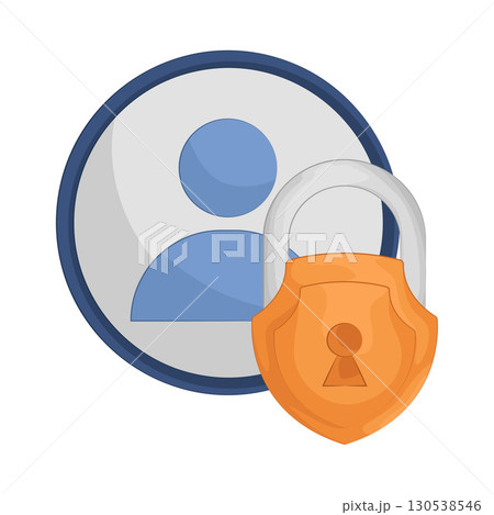 Illustration of user lock 130538546