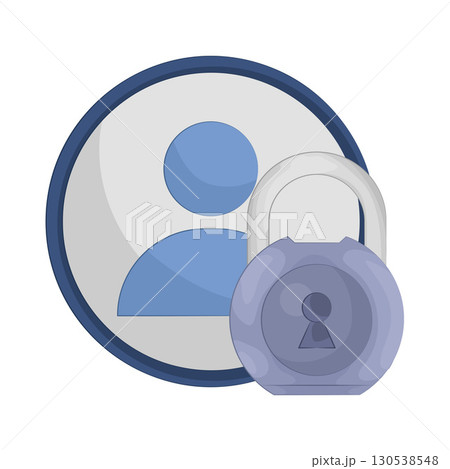 Illustration of user lock 130538548