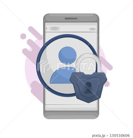Illustration of user lock 130538606