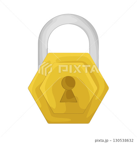 Illustration of lock 130538632