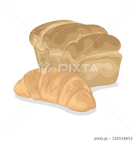 Illustration of bread 130538652