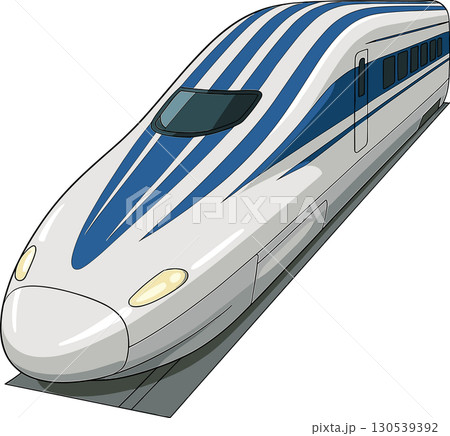 リニアモーターカーのイラスト 130539392
