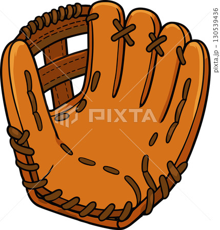 野球のグローブのイラスト 野球のグローブのイラスト 130539436