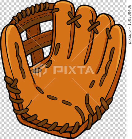野球のグローブのイラスト 野球のグローブのイラスト 130539436