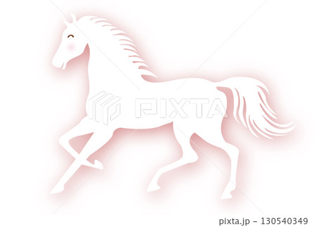 午　年賀状　干支　アイコン 130540349